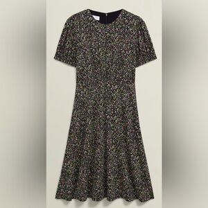 Hobbs of London Petite Riba Jersey Dress UK 12/US 8